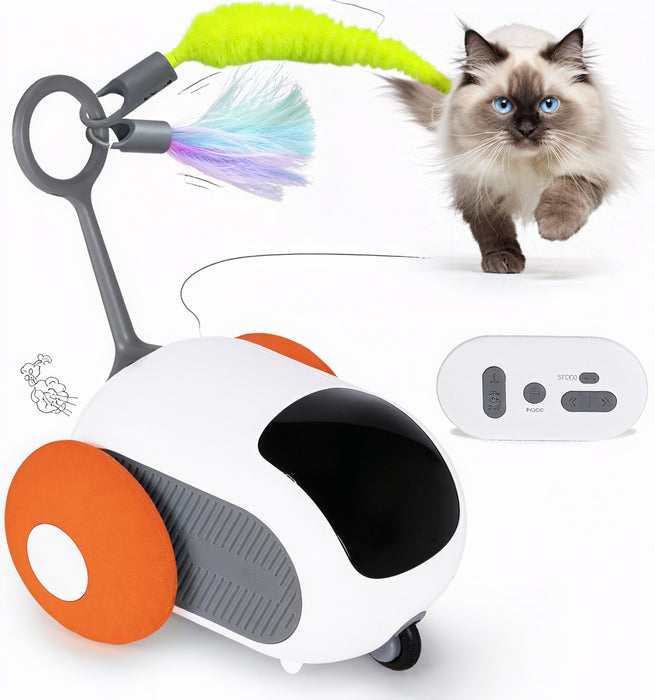 Interactive Electric Car Toy for Cats